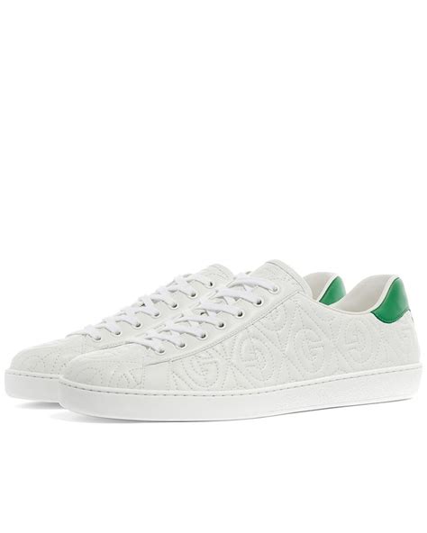 gucci ace g rhombus|Gucci Ace G Rhombus Sneakers in White for Men .